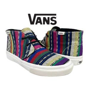 Vans‎ | Chukka Southwest Serape Pattern Low Top Sneaker | Women 7  or Men 5.5